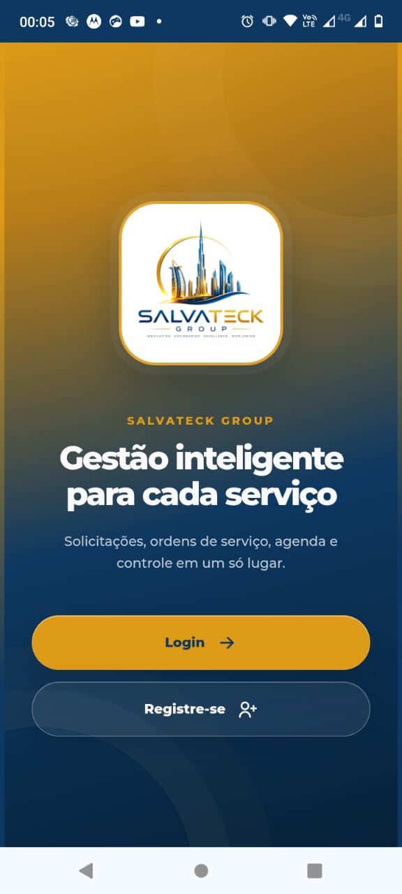Aplicativo Salvateck
